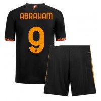 Camisa de time de futebol AS Roma Tammy Abraham #9 Replicas 3º Equipamento Infantil 2023-24 Manga Curta (+ Calças curtas)